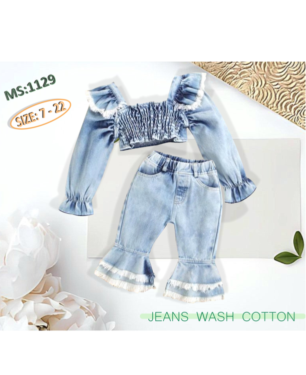 Jean wash cotton - MS1129