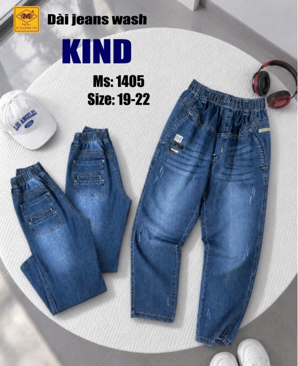 QUẦN DÀI JEANS WASH - KIND