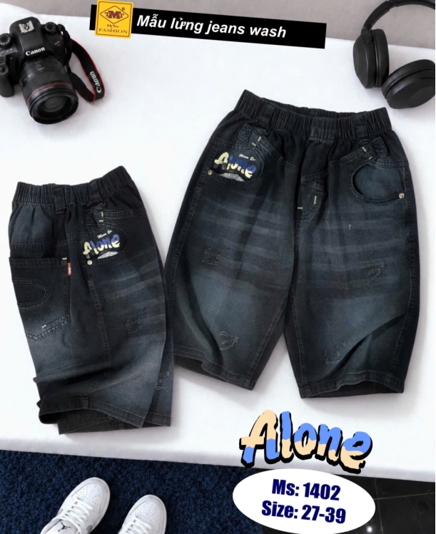 QUẦN LỬNG JEANS WASH - ALONE