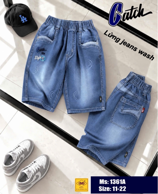QUẦN LỬNG JEANS WASH - CATCH