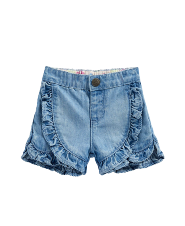 Quần short jean bé gái 